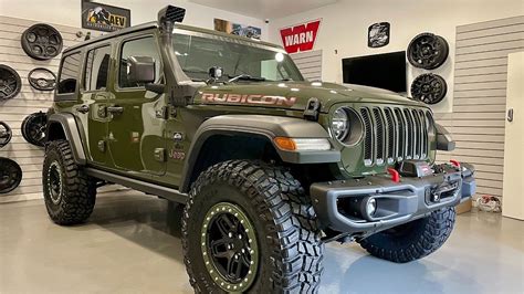 2021 Sarge Green Jl Rubicon Buzz Stage 3 Expedition Pack Custom Build