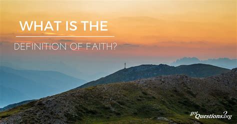 As their respective parents begin to question their faith, a chain of events unknowingly brings all three families together in unexpected ways. What is the definition of faith? | GotQuestions.org