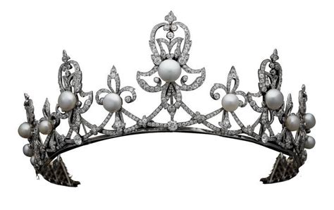 The Diamond And Pearl Tiara Of Raine Spencer Diadem