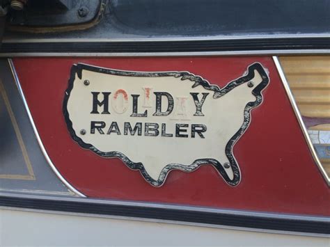Retro Holiday Rambler Emblem Az Rv Salvage Pinterest Retro And