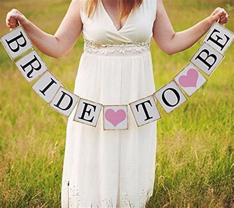 Bridal Shower Bunting Banner Hen Night Bride To Be Banners Burlap