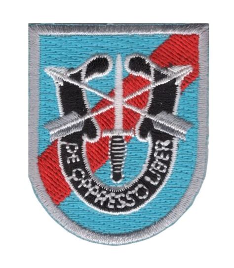 20th Special Forces Group Airborne Flash Patch With Crest Ebay