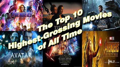 What Are The Top 10 Highest Grossing Movies Of All Time Worldwide