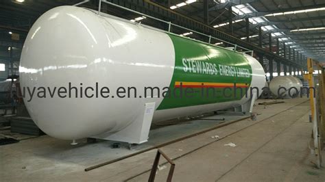 ASME Standard 60cbm 30 Ton LPG Propane Butane Storage Cooking Gas Tank