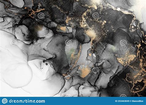 Marble Ink Abstract Art From Exquisite Original Painting For Abstract