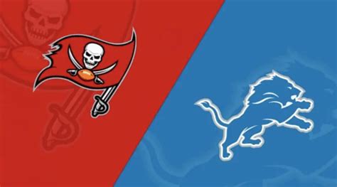Detroit Lions Vs Tampa Bay Buccaneers How To Watch Listen To And