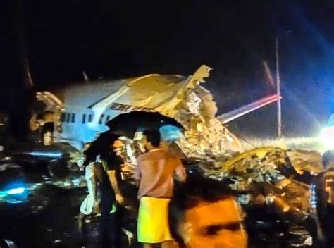 Air India Express Flight From Dubai Crashlands In Kozhikode See