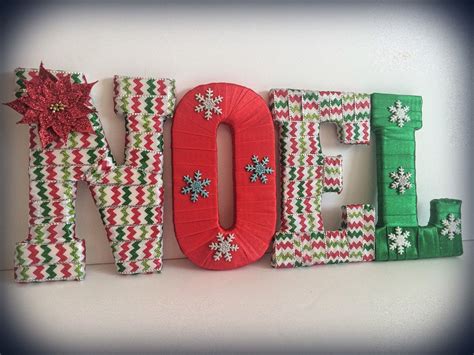Noel Letters Noel Vintage Christmas Mantle Christmas Home  Etsy
