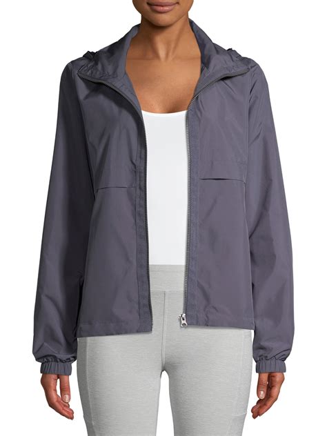 Athletic Works Womens Active Commuter Jacket With Hood
