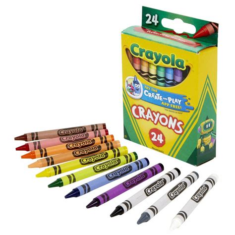 Crayola Crayons 24 Colors (Pack of 4) - Crayons