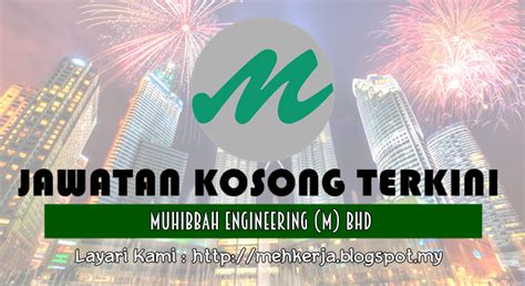 Muhibbah engineering (m) berhad / knm berhad / synetlitz (malaysia). Jawatan Kosong di Muhibbah Engineering (M) Bhd - 14 Dec ...