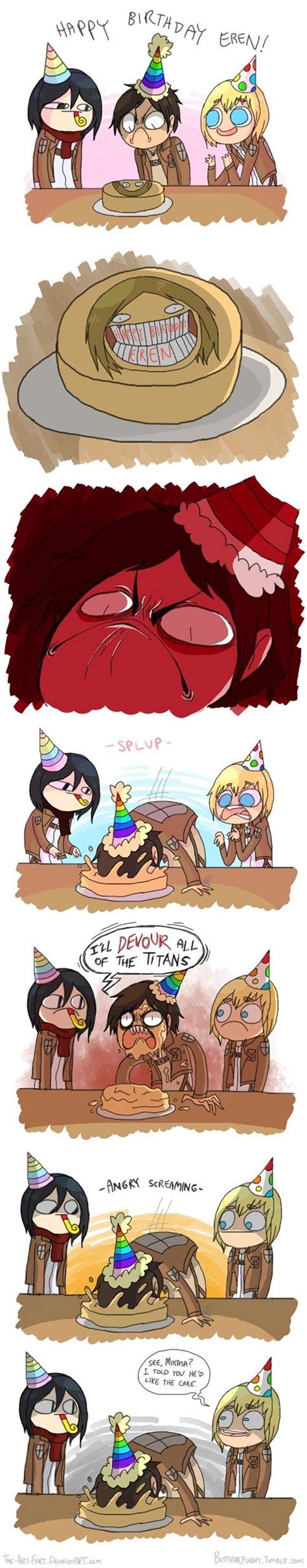Spoilerless arti made a custom attack on titan game by drawing on notecards (only s1) (500+ cards) (v.redd.it). Happy Birt- DEVOUR ALL TITANS!!! | Attack on titan funny ...