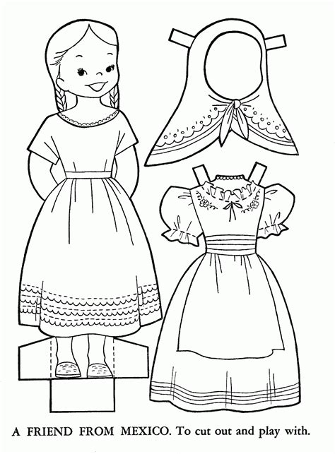 Mexico Coloring Pages Printable Coloring Home