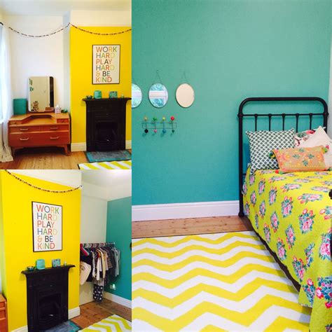 30 Turquoise And Yellow Decor