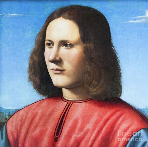 Portrait Of A Young Man Piero Di Cosimo Photograph By Roberto Morgenthaler