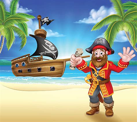 Best Pirate Ship Illustrations Royalty Free Vector Graphics And Clip Art