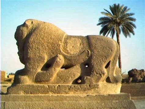 Lion Of Babylon Predates Nebuchadnezzar Rediscovered In Iraq In 1775