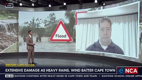 Extensive Damage As Heavy Rains Wind Batter Cape Town Youtube