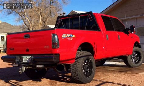 2004 Ford F 350 Super Duty With 20x10 24 Fuel Maverick And 35125r20