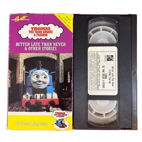 Thomas And Friends Better Late Than Never Vhs Picclick