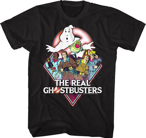 The Real Ghostbusters T Shirt Ghostbusters Mens T Shirt