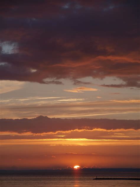 Mood Evening Sky Sea Sunset Sunset Sea Free Image Peakpx