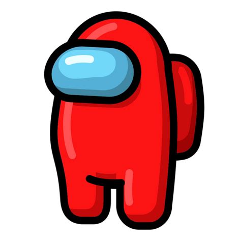 Red Among Us Character Png Free Logo Image