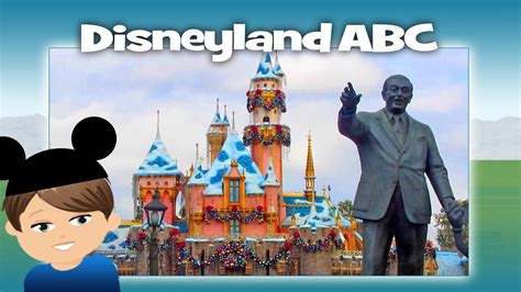 Disneyland Alphabet Abcs At Disneyland Youtube