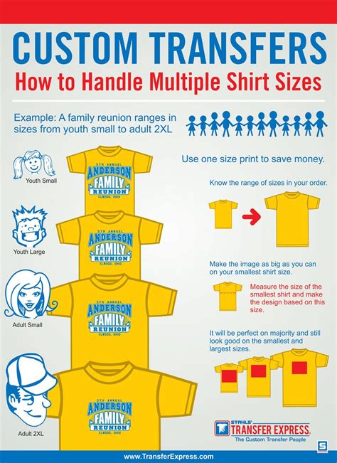 Create size charts and templates in seconds and run your business like a pro. When customizing multiple shirt sizes with the same design ...