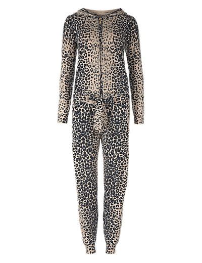 pure cashmere leopard print onesie mands collection mands pure cashmere leopard print cashmere