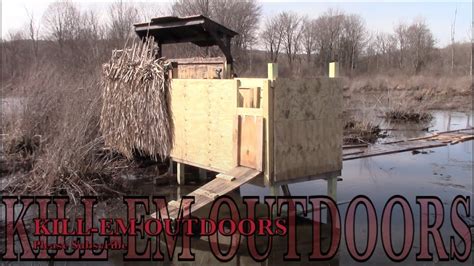 Duck Blind Build Improvements Part 4 Youtube