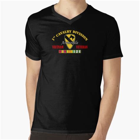 1st Cavalry Division Vietnam Veteran Airmobile T Shirt T Shirt By
