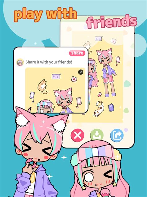 Anime Avatar Studio Cute Dress Up Game Apk For Android Download