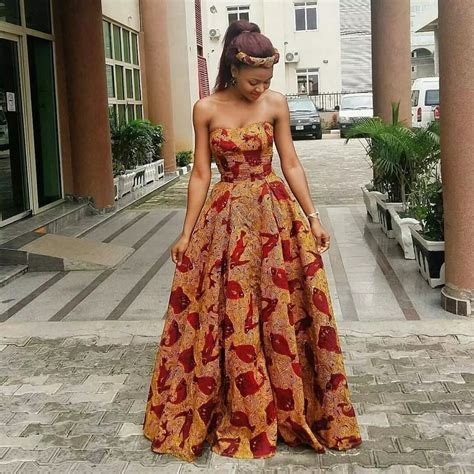 Latest African Print Prom Dresses Designs 2018 Latest African