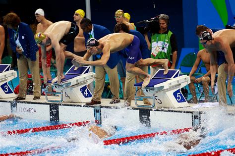 Michael Phelps Powers Us To Victory In 4x100 Relay Winning A 19th