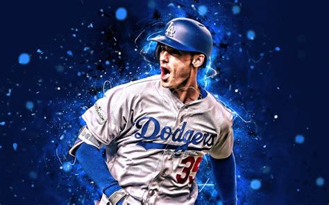 Tons of awesome cody bellinger wallpapers to download for free. Download imagens Cody Bellinger, 4k, MLB, Los Angeles ...