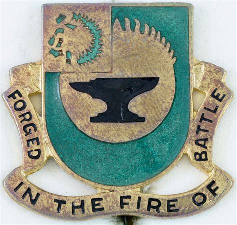 4th Tank Battalion Crest Military Insignia Battalion Crest