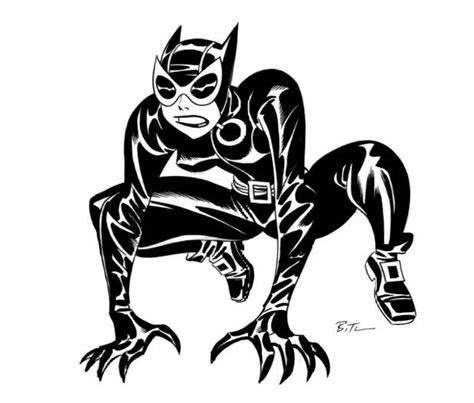 Catwoman Bruce Timm Catwoman Comic Books Art