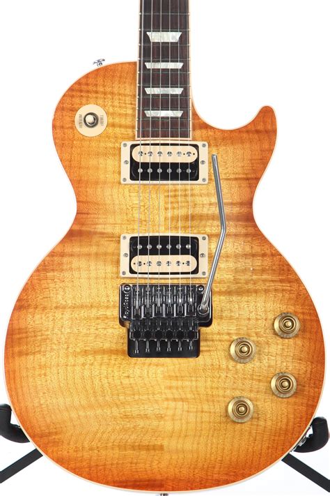 2014 Gibson Les Paul Traditional Pro Ii Floyd Rose Light Burst Guitar