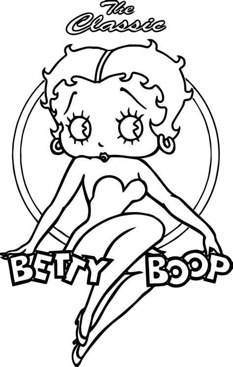 49 Betty Boop Coloring Sheets Info