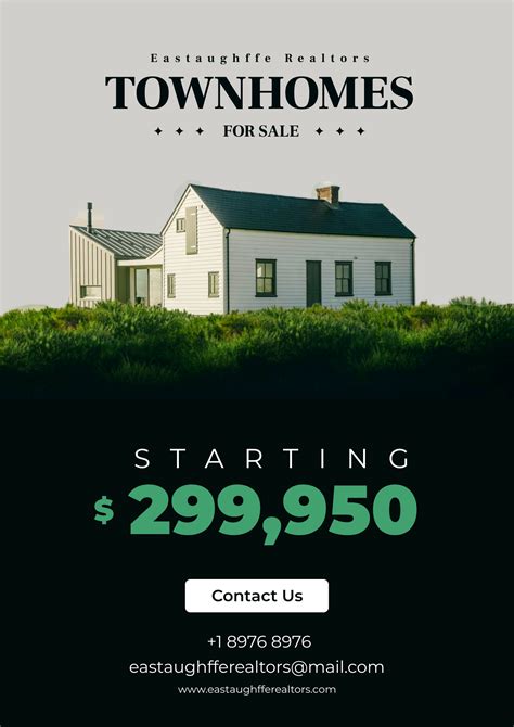 10 Real Estate Poster Templates To Attract Home Buyers