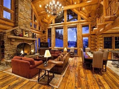 Backyards Of Log Homes Beautiful Log Cabin Homes Interior