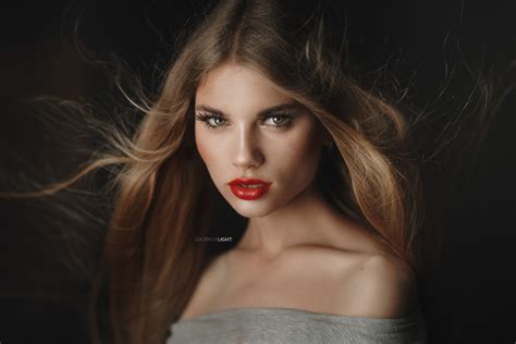 Yulia Andronova Girl Face Hair Portrait Makeup Wallpaper Resolution2560x1707 Id1216209
