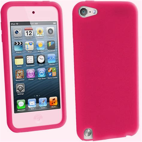 Pink Silicone Gel Skin Case For Apple Ipod Touch 6th 5th Generation Itouch Cover Ebay