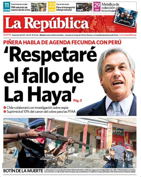 Opiniones De La Republica Periodico
