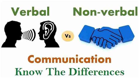 Verbal And Non Verbal Communication Definition Differences With
