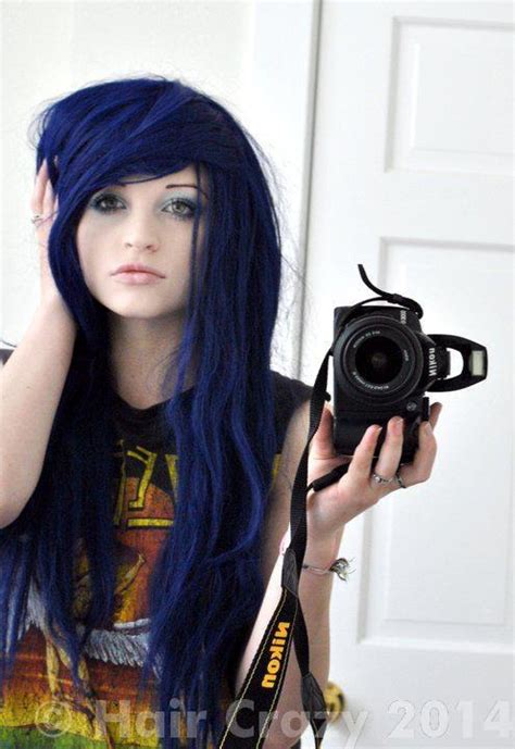 Navy Blue Hair Color