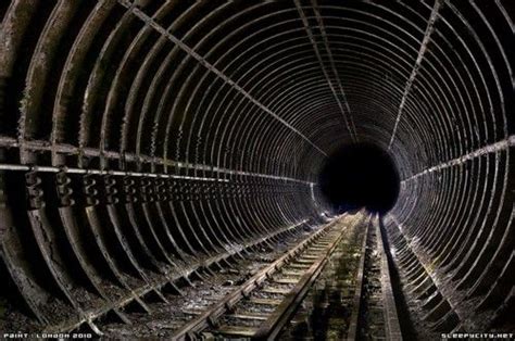 Abandoned Tube Tunnel Abandoned Underground Abandoned Places