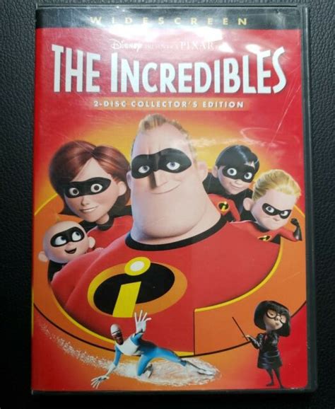Disney The Incredibles Dvd 2 Disc Set Nearly New Widescreen Collectors