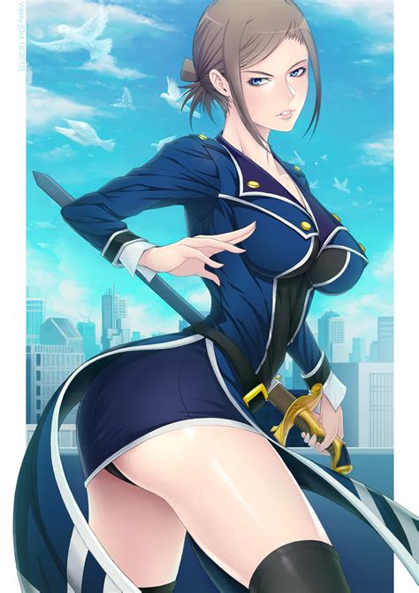 Vasily Run211 Awashima Seri K Project Bad Id Bad Pixiv Id 10s 1girl Ass Bird Black